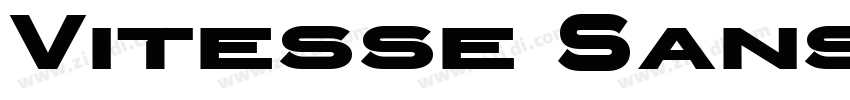 Vitesse Sans字体转换